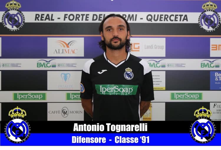 Serie D, Real Forte Querceta operato allo zigomo Tognarelli