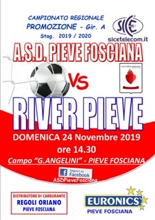 Promozione, derby d’alta quota tra Pieve Fosciana e River Pieve