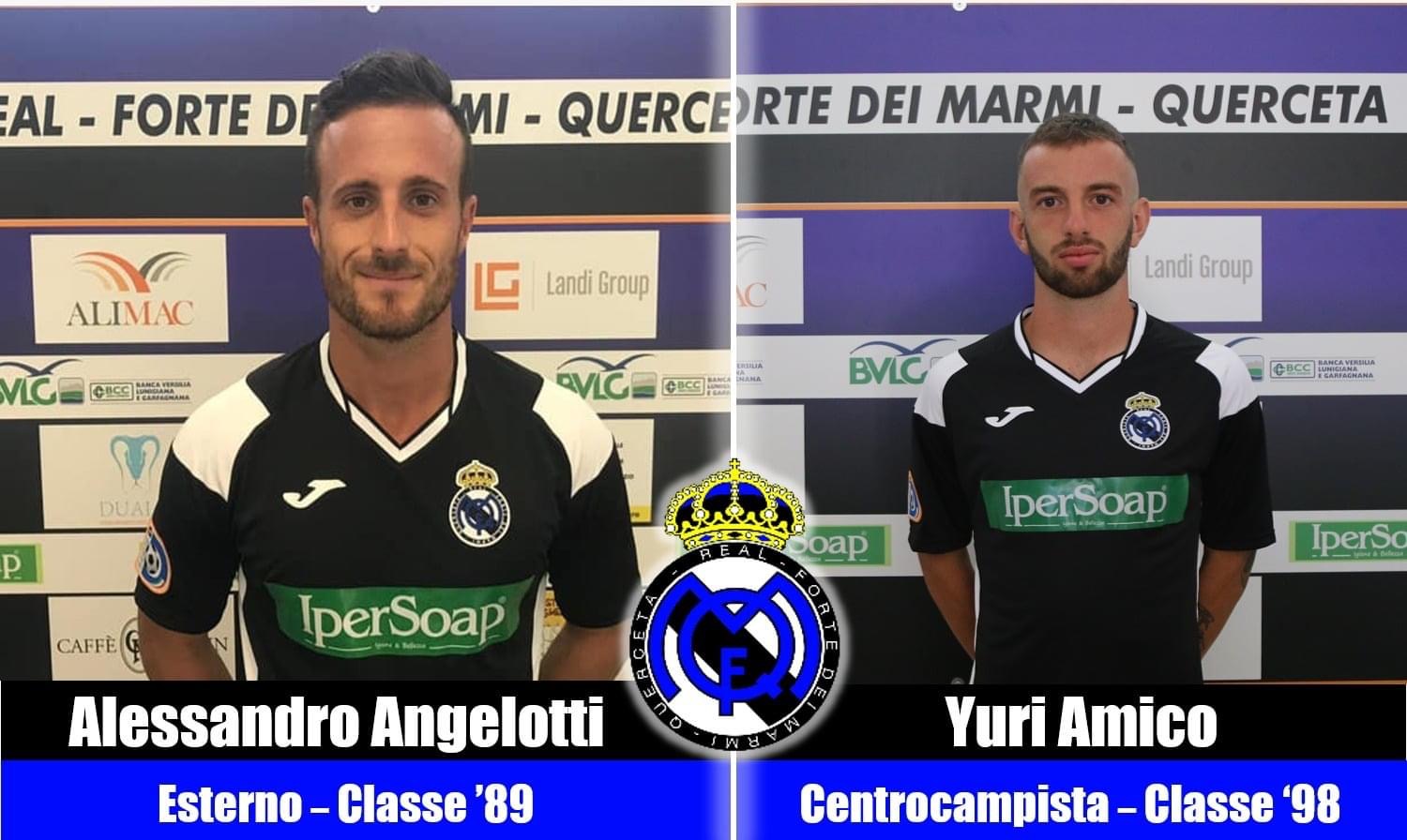 Serie D, Real Forte dei Marmi Querceta accordo per la conferma di Angelotti e Amico