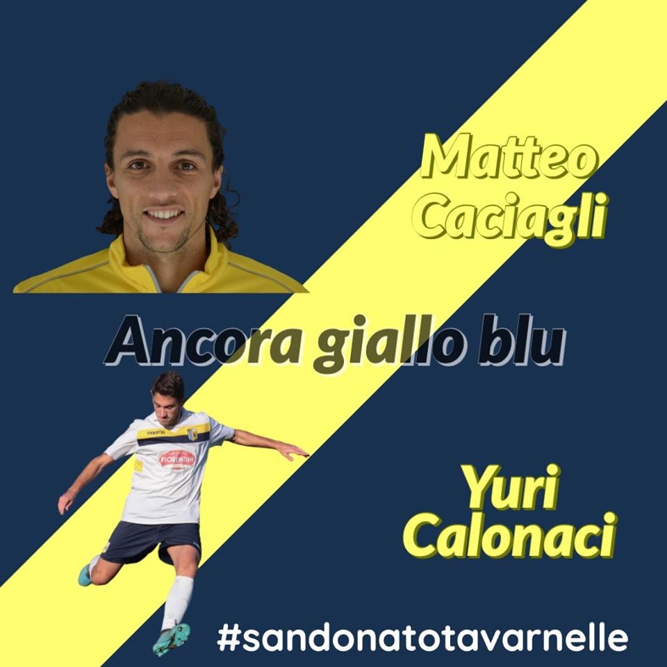 Serie D, San Donato Tavarnelle conferme per Matteo Caciagli e Yuri Calonaci