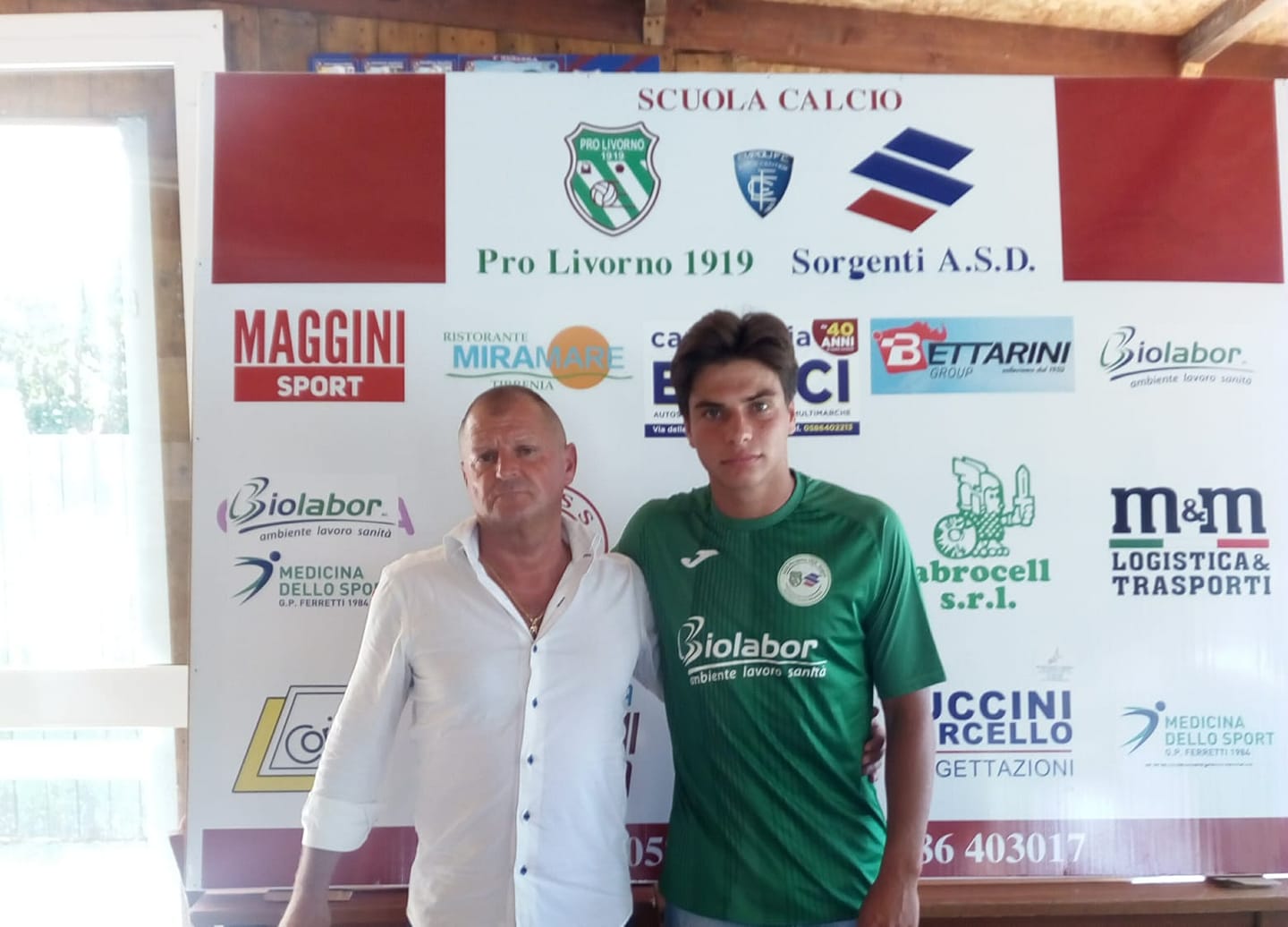 Serie D, Pro Livorno Sorgenti Camarlinghi resta biancoverde arriva il giovane difensore Luka Kley