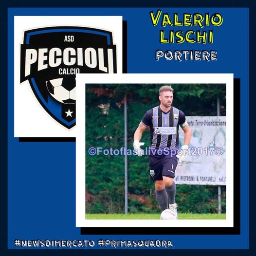 Peccioli, ingaggiato il portiere Valerio Lischi