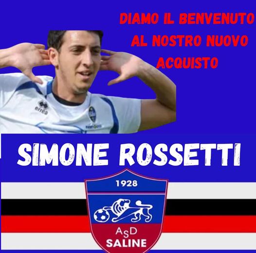 Promozione, Saline  arriva l’attaccante Rossetti