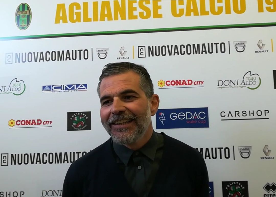 Serie D, Aglianese il saluto di Lorenzo Vitale