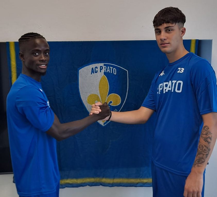 Serie D, Prato ufficiali Kouassi e Cellai