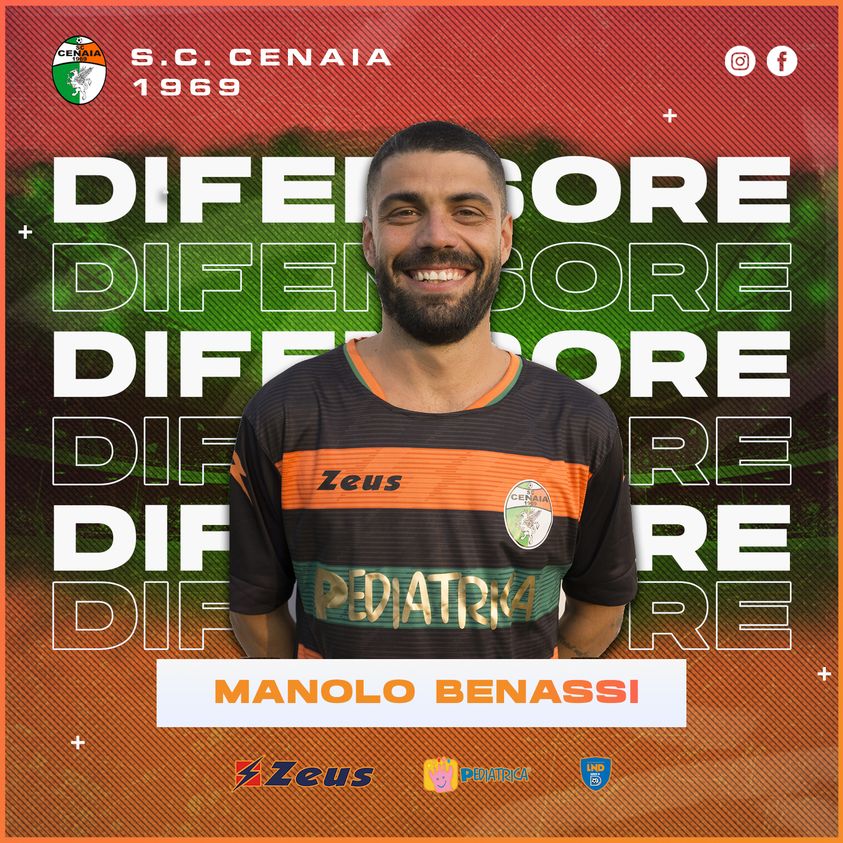 Serie D, Cenaia avanti con Benassi