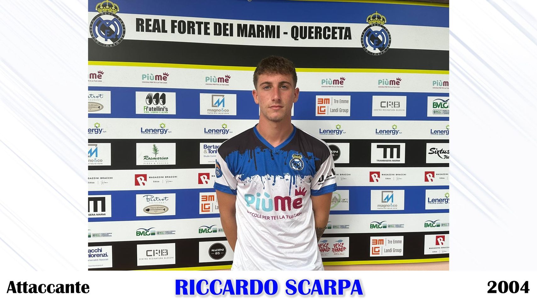 Serie D, Real Forte Querceta arriva l’attaccante Scarpa