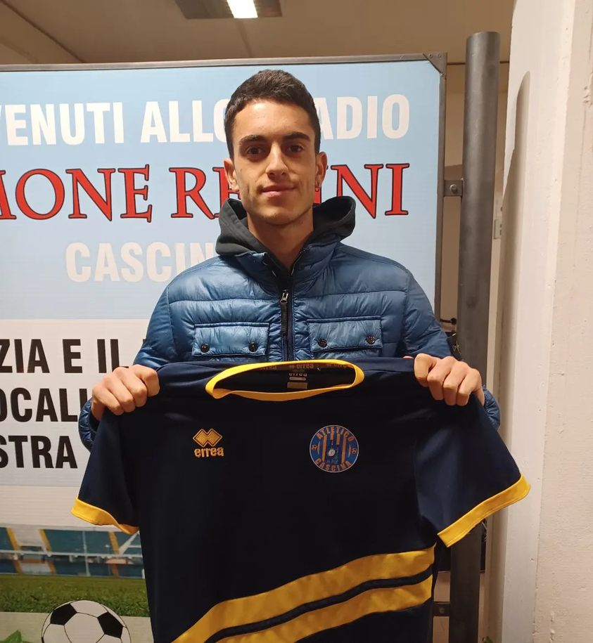 Atletico Cascina, arriva il difensore Bertini