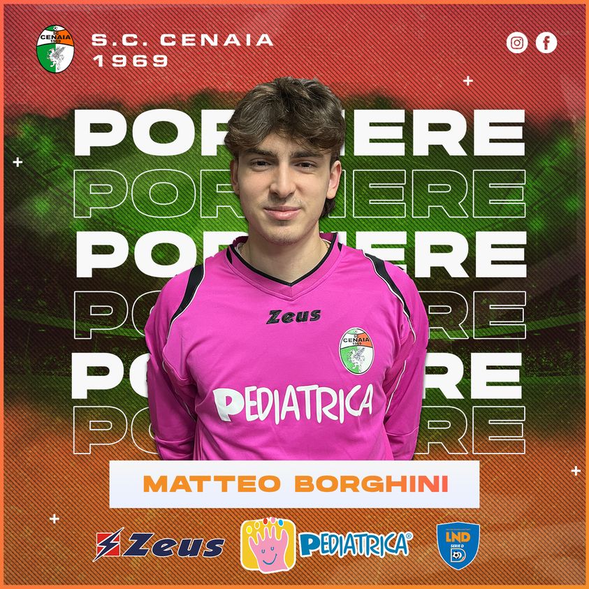 Serie D, Cenaia arriva il portiere Borghini